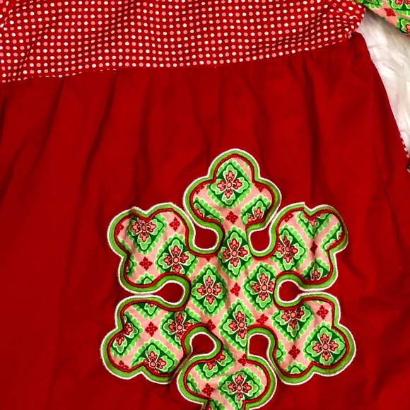 Flit & Flutter Outfit Red Polka Dot Pink Paisley 5 - Picture 3 of 3